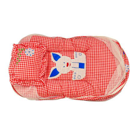 Baby Sleeping Bed With Cot Net Zipped