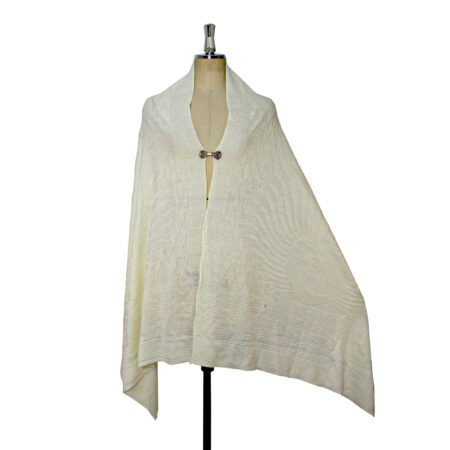 Wollen Shrug cum Shawl Without Sleeves For Girls/Women