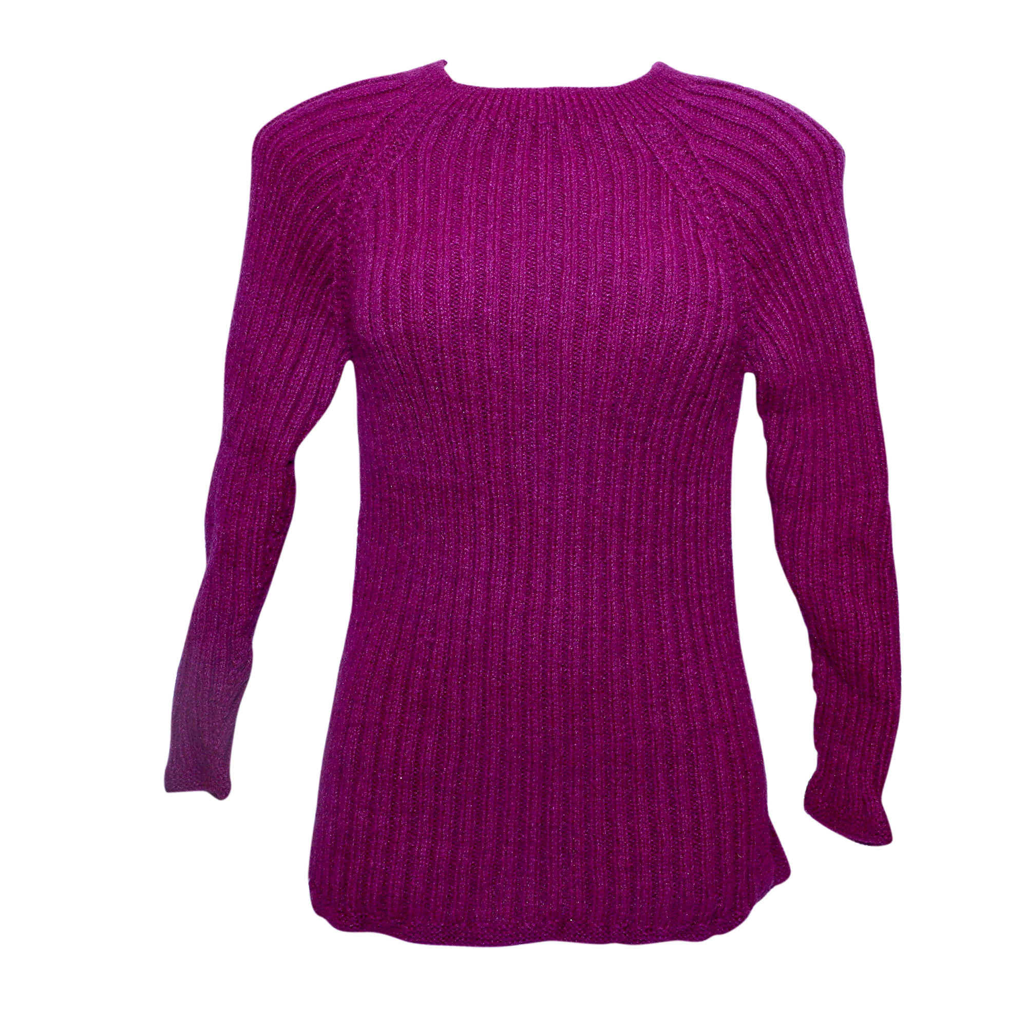 Woolen Hand Knitted Round Neck Regular Fit Full Sleeves Formal Stylish Sweater Pullover for Women Winter Wear