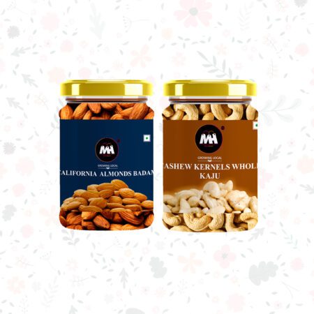 Dry Fruit Combo Pack- 1kg Pack Of 2 
(500gms*2) (Cashu Nuts & California Almond)