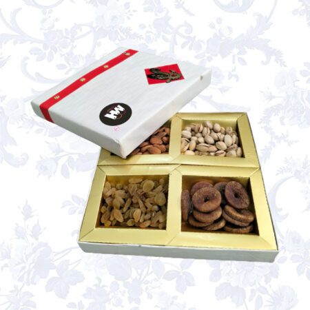 MIX DRY FRUIT COMBO PACK(280GMS*4)PREMIUM QUALITY FRESH ( CALIFORNIA ALMOND ROSTED AND SALTED PISTACHU KISHMISH YELLOW RISIN ANJEER DRIED FIG )280GMS GIFT BOX FOR EVERY OCCASION FANCY BOX GIFT PACK FOR FAMILY, FRIENDS, CORPORATE OFFICE GIFTS COMBO PACK GIFT BOX PACK 1