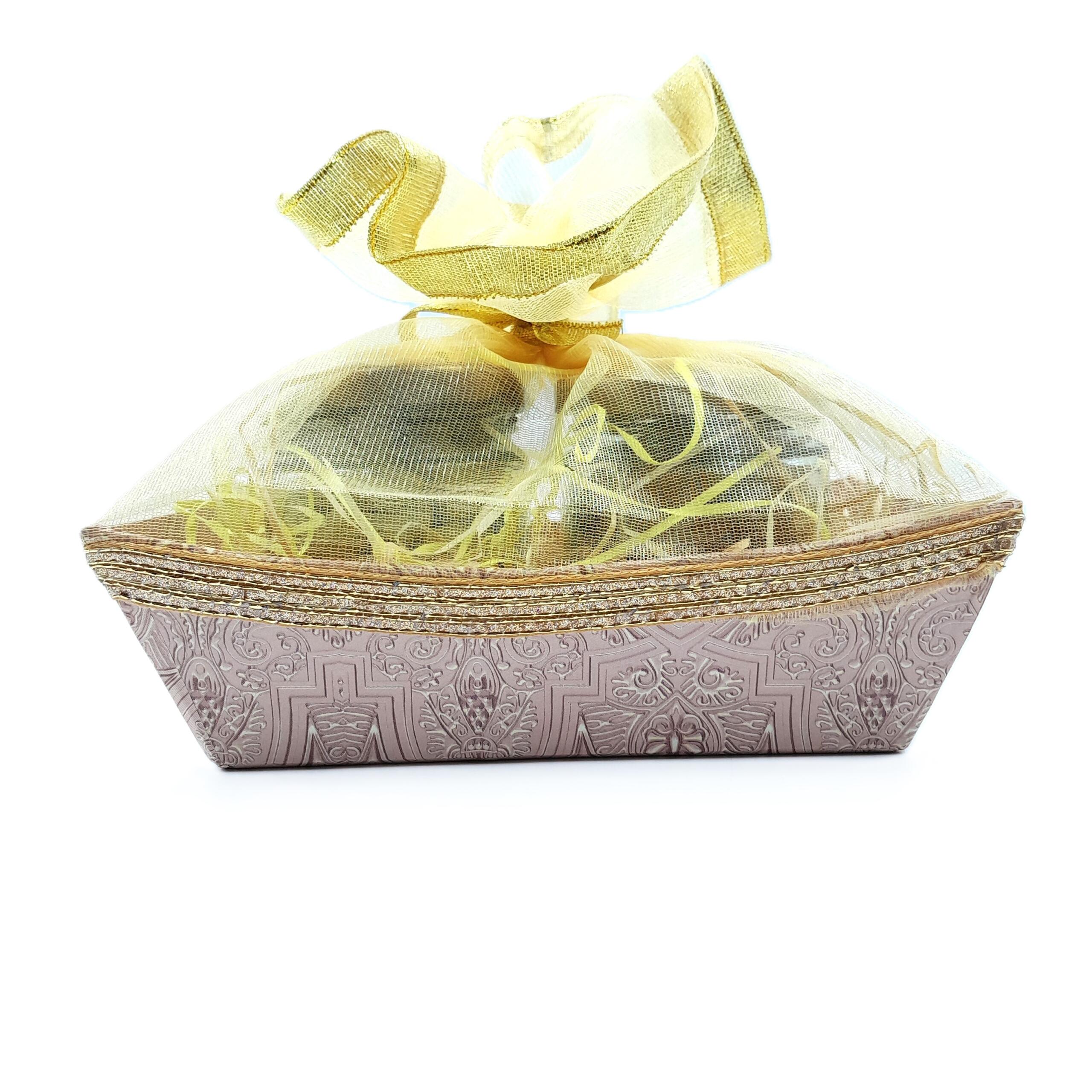 Sab Se Special Dry Fruits Gift Pack - 200g (California Almond 100g, W240 Kaju 100g) | Pack of 2 Glass Jars