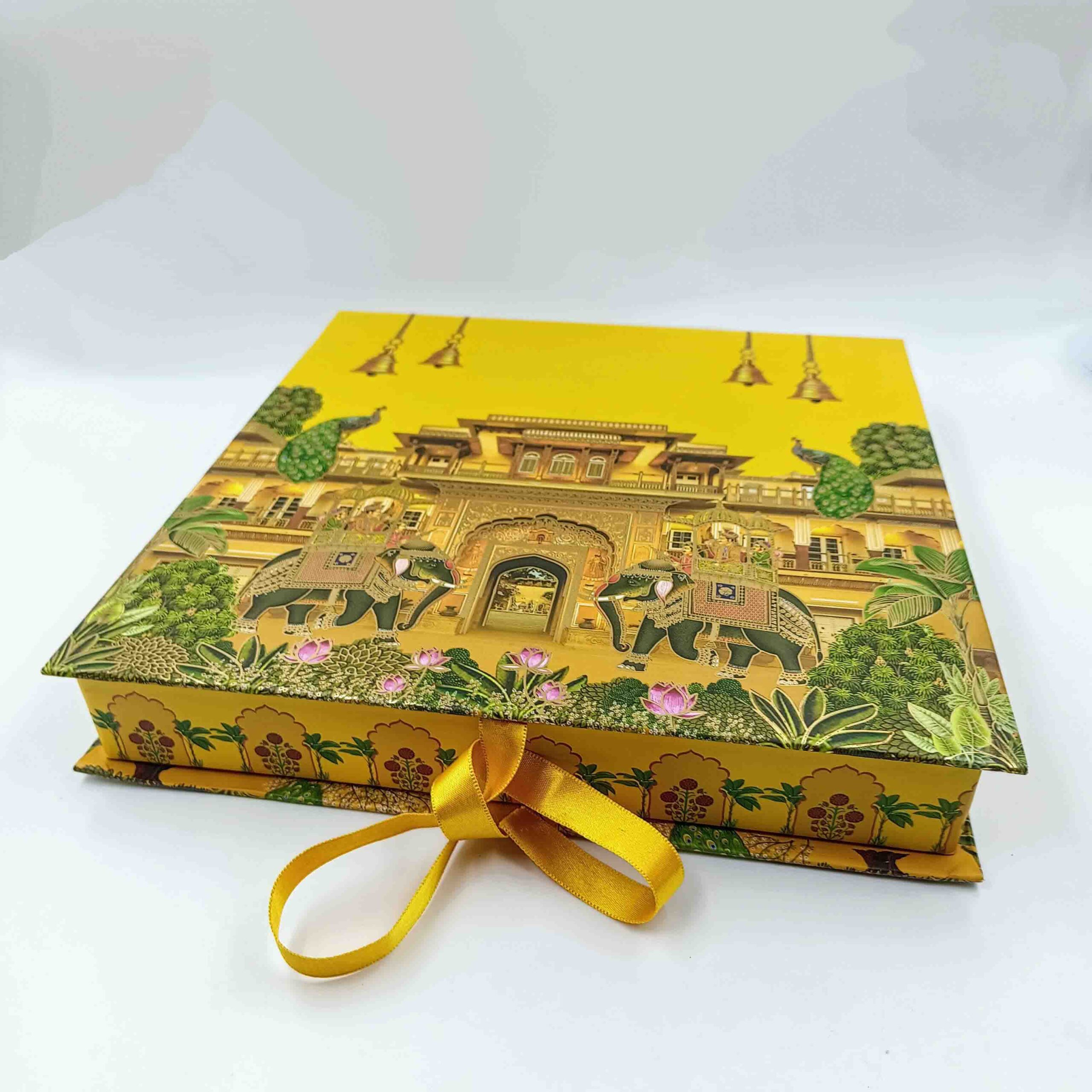 Sab Se Special Diwali Gift Hamper | Lakshmi Ganesh Photo in 999 Silver Frame (3.5 x 4.5 inches) with Premium Dry Fruit Box | 150g Cashews & 150g Almonds | Ideal Festive Gift for Family & Friends