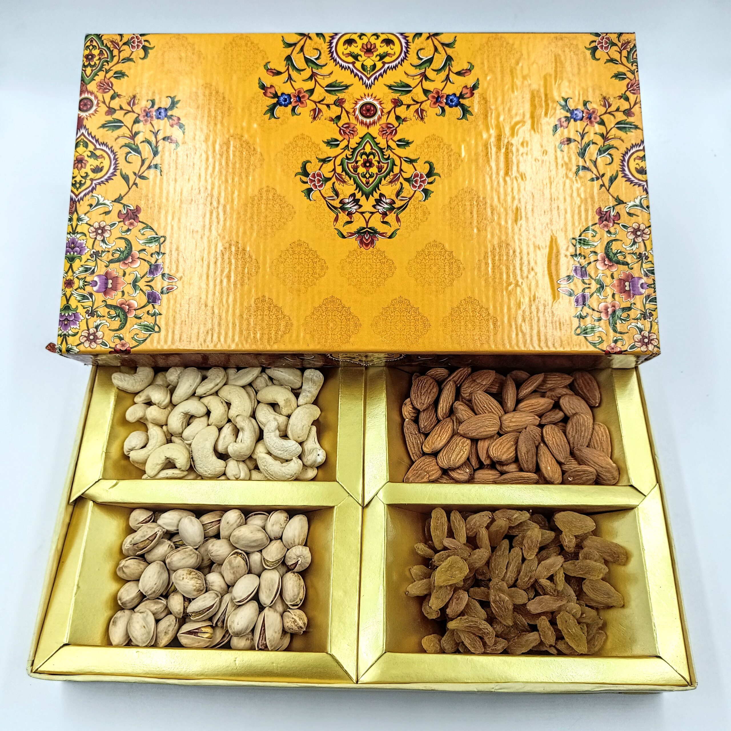 S3 Sab Se Special Diwali Gift Hampers | Diwali Gift Items | Diwali Dry Fruits Gift Box | 100% Natural 400g | Healthy Festive Gift for Family & Employees | Dry fruits Gift Hamper Pack with Almonds, Pistachio, Cashew Nuts, Raisins | Premium Gifting Collection (Dry Fruit