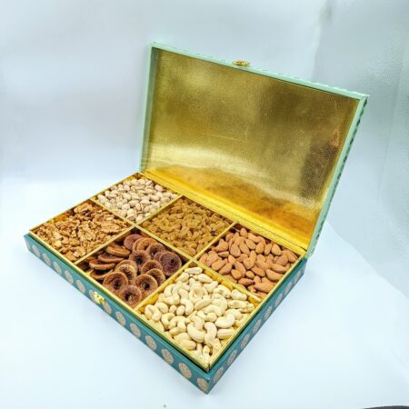 Sab Se Special Diwali Gift Hampers | Diwali Gift Items | Diwali Dry Fruits Gift Box | Pack of 6 Premium Dry Fruits | Almonds, Cashews, Pistachios, Raisins, Walnuts, Dried Figs | 100% Natural 600g | Healthy Festive Gift for Family & Employees
