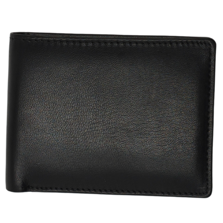SURMEE Men’s Classic Genuine Leather Wallet with Card Slots & Cash Compartment